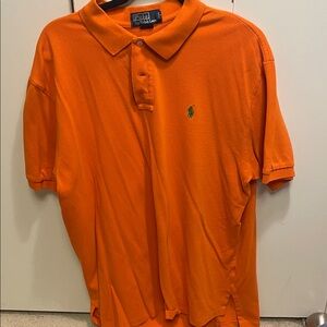 Polo by Ralph Lauren Men's Vibrant Orange Polo used size XL